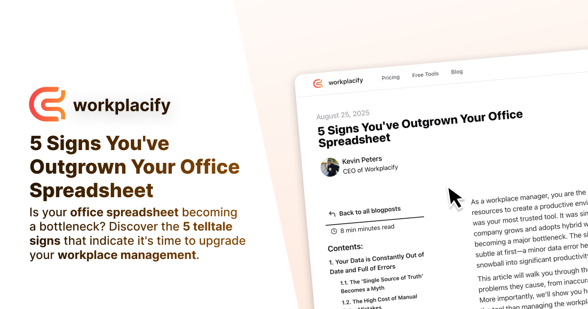 5 Signs You've Outgrown Your Office Spreadsheet